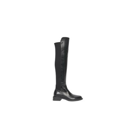 Laura Bellariva, Over-knee Boots Zwart, Dames, Maat:40 EU,leer