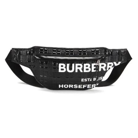Burberry Vintage, Pre-owned Belt Bags Zwart, unisex, Maat:ONE Size