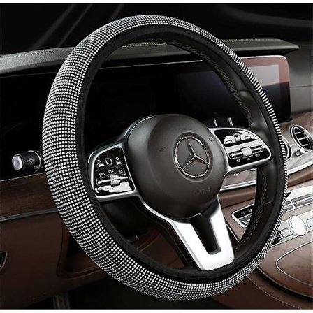 Diamantbesat Elegance Ratovertræk Mikrofiberlæder Viskose Åndbart Skridsikkert Lugtfrit Varmt Om Vinteren Køligt Om Sommeren Universelt