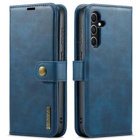 DG.MING 2-i-1 Magnet Pl nbok Samsung Galaxy S23 FE Bl