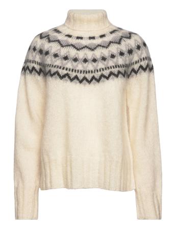 Falzarego Sweater Tops Knitwear Jumpers Cream Twist & Tango