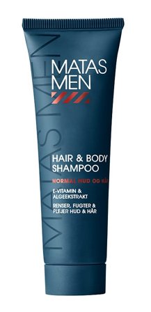 3 for 2 - Matas Striber Men Hair & Body Shampoo For Normal Skin 50 ml, Skincare, Hår, Shampoo