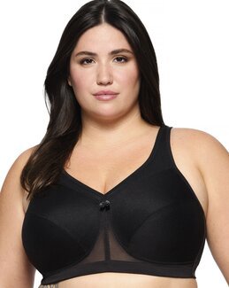 Glamorise Bh utan bygel Svart - G90