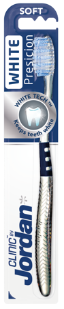 Jordan Clinic Precision White Soft, Assorterte farger, 1 stk.