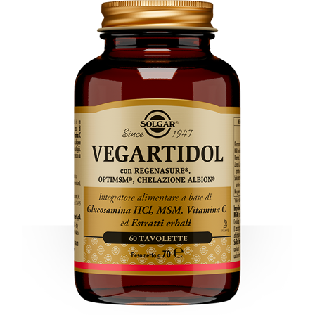 Solgar Vegartidol 60 Tavolette