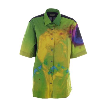 Dries Van Noten Shirts Grøn, Dame Skjorter, Størrelse: L