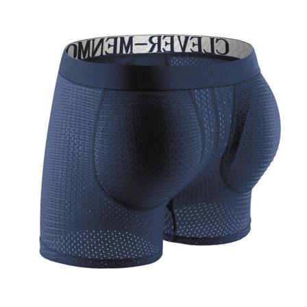 1 stk Sexy Mænd Polstret Undertøj Mesh Boxer Balder Lifter Enl
