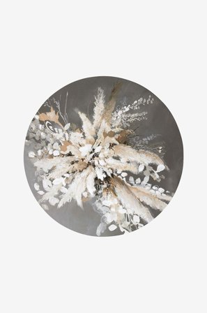 Malerifabrikken - Bilde Light Leaves 1 - Grå - Bilder & skilt - Fra Homeroom