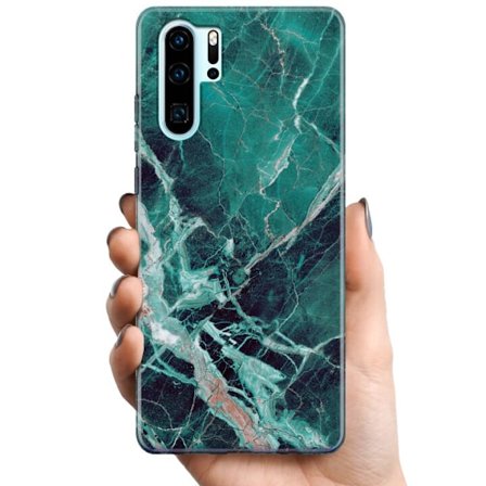 Kompatibelt Mobildeksel til Huawei Huawei P30 Pro Marmor