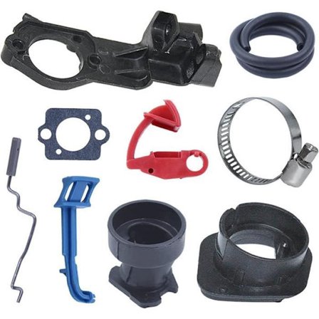 Insugningsklämma Kit Kompatibel Med Husqvarna 340 345 350 Motorsåg 537251302 Grenrörsspak