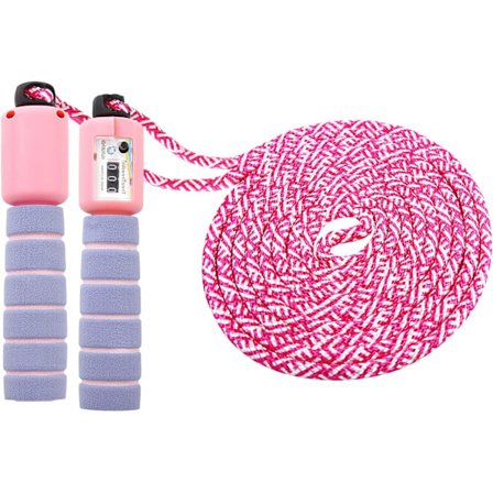 Hopprep för barn, hopprep för småbarn med räknare, justerbar inbyggd