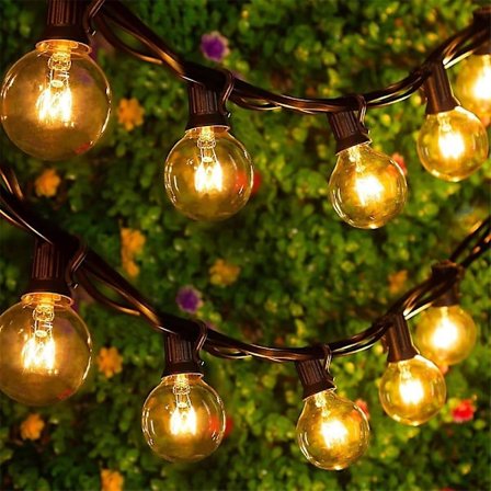 Globe-strenglys 15m 50ft 50 LED'er G40 Udendørs Hængende