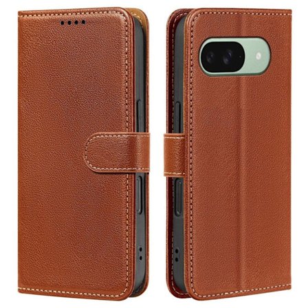 Google Pixel 10 / Pixel 10 Pro Wallet Cover - Brown