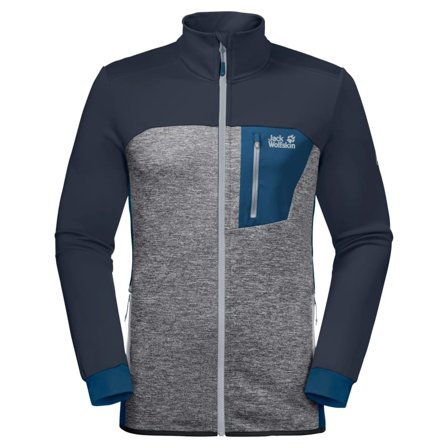 Jack Wolfskin Men's Sky Peak Jacket Men Mid layer tops Blue XXL