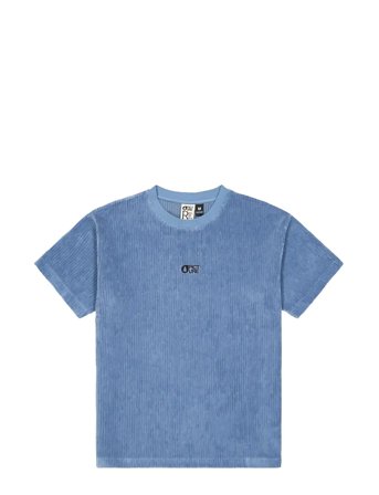 Laikko Velours Tee Tops T-shirts & Tops Short-sleeved Blue PICTURE ORGANIC CLOTHING