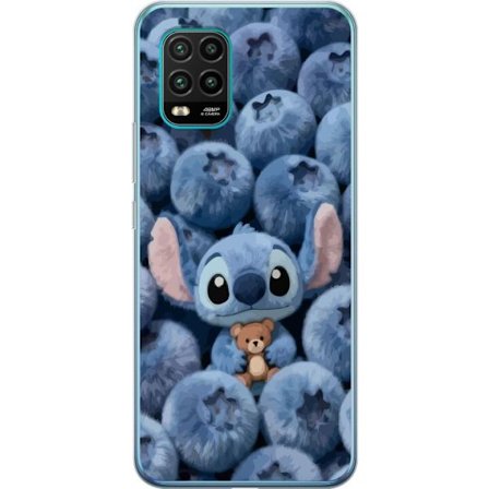 Kompatibel Mobilcover til Xiaomi Mi 10 Lite 5G Lady Gaga minimalistisk plakat med guitar og monokrom design