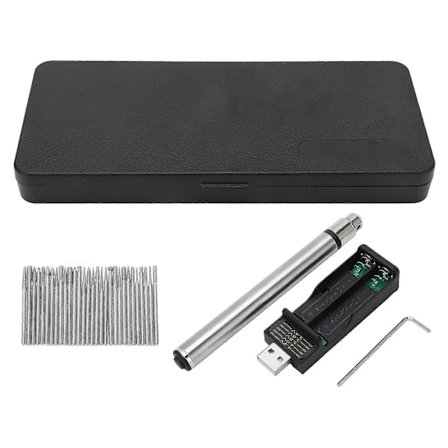 Elektrisk graveringspen genopladelig 3 gear 5V trådløs roterende værktøj til slibning og udskæring