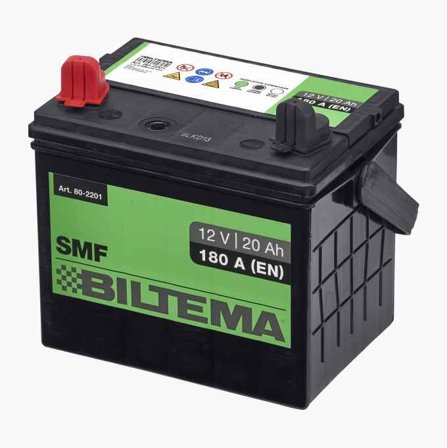 Fritidsbatteri 12 V 20 Ah - Biltema