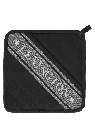 Lexington Icons Org Cotton Jacquard Star Pot Holder Kökstextil Svart ONESIZE