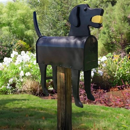 Dyr Vanntette Utendørs Metallpostkasse, Kreativ Avis Post-Mount