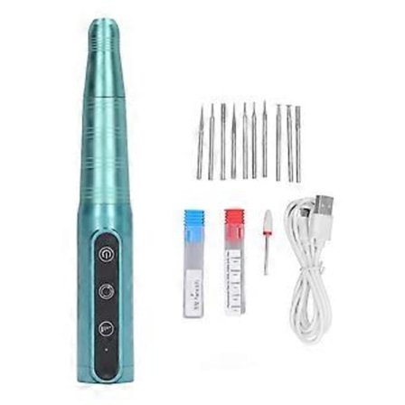 Håndholdt slipepenn USB-lading 3-trinns kontroll Elektrisk sliping Gravering Kutting Boreverktøy med batteri