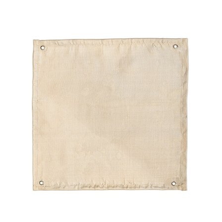 Bålpanneunderlag - Bærbart tilbehør til bålpanne for utendørs bål, grill og campingovn for å beskytte terrasse og plen mot glør