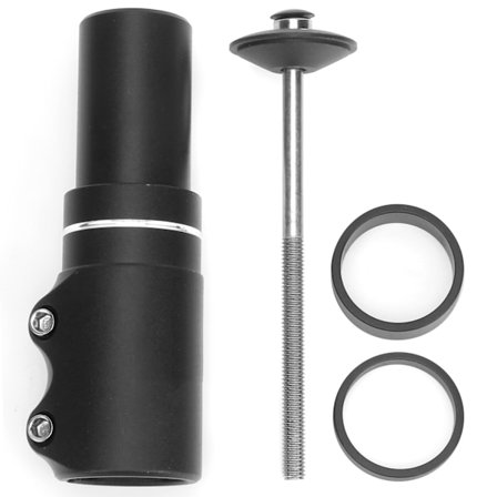 LUNJE 115mm Sykkel Stem Rise Aluminium Legering Sykkel Gaffelrør Forlenger Tilbehør