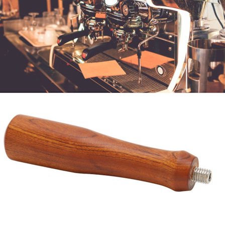 {xjxj}M10 Massivt træ kaffefilterhåndtag Kaffe Portafilter Træhåndtag til caféværktøj Tilbehør