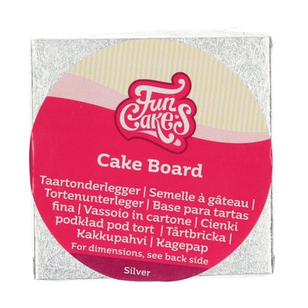 FunCakes Cake Board Square 10cm