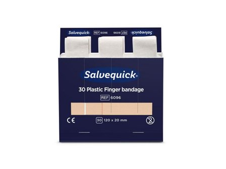 Salvequick Plåster refill lång 30/fp - Lyreco - Skyddsutrustning - Första Hjälpen - Förband och Refill