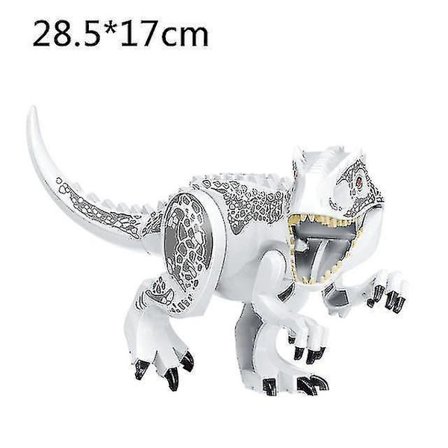 Jurassic Dinosaur World Series Byggeklosser Triceratops Indominus Rex Store Figurer|klosser