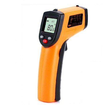 Ikke-menneskelig infrarød termometer digital laser infrarød temperatur -50~380°C