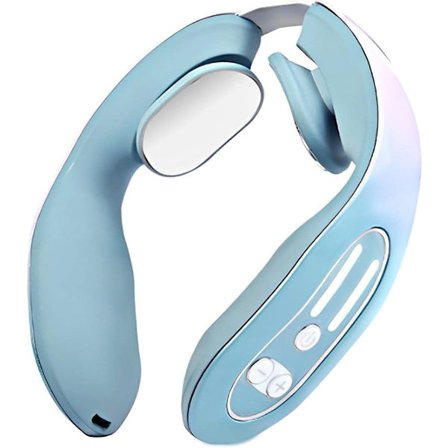 Nakke Akupunkter Lymfe Massage Apparat til Kvinder, Trådløs Nakkemassager til Smertelindring Bærbar Nakkerelaxer