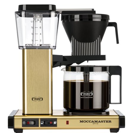 Moccamaster Optio kaffemaskine 1,25 liter, Gold | KitchenOne