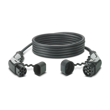 Garo 109315 Latauskaapeli 5 m, T2–T2, 3-vaihe, Sähkön jakelu & virrantuotto