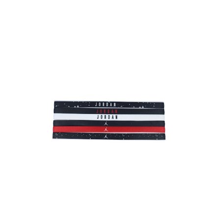 Jordan - Nero headband Beanie - 6 Pack Jordan Elastic Black/White/Red Hairband @ Hatstore