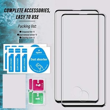 2 st häradad glas för samsung s10 plus