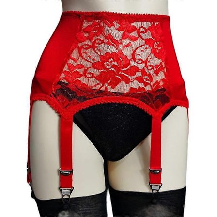 Naisten seksikkäät olkaimet Retro Vintage -tyyliset 6-nauhaiset sukkanauhavyöt Alusvaatteet Sukkanauhavyö - Täydellinen