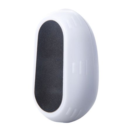 Ergonomisk fotpleieverktøy for enkel fjerning av død hud og hard hud med avtakbart hode for enkel rengjøring