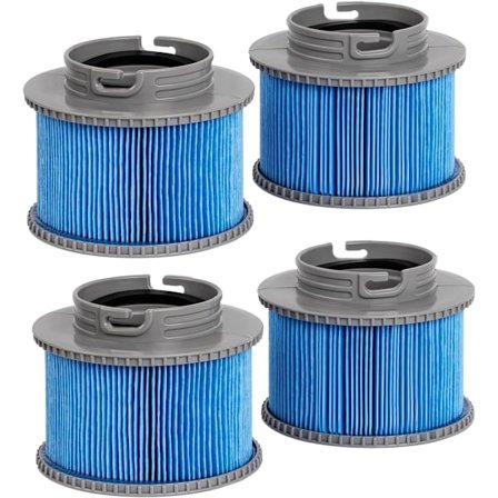 Filter for oppblåsbare MSpa bassenger 4-pakning - MSPA FD2089