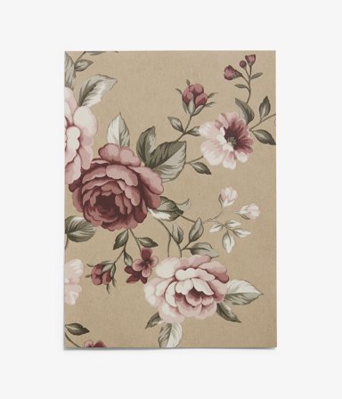 Newbie | Próbka tapety Nomi Jasnobrązowy ONE SIZE | Jasnobrązowy