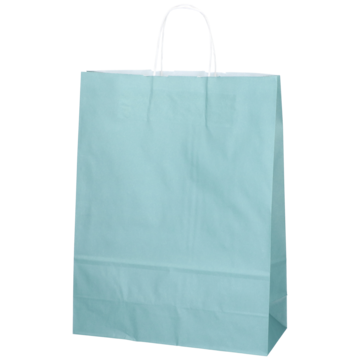 Papirpose grønn 32x12x41 cm