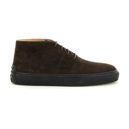Tod's suede lace-up Laarzen , Bruin , Heren , Maat: 40 EU Laarzen