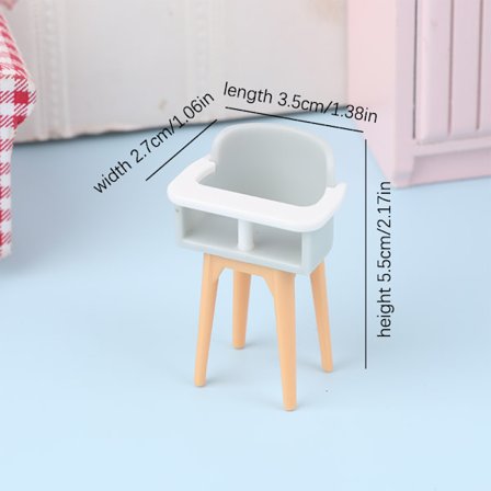 1/12 Dukkehus Mini Møbler Dukkehus Baby Soveværelse Dekoration