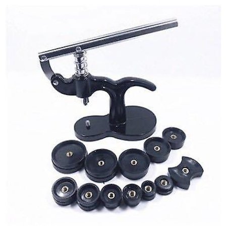 Kellokuoren puristin, työkalu kellon takakannen sulkemiseen (1 sarja)