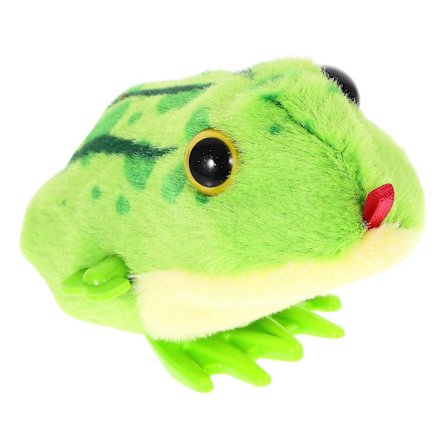 3 stk. Frosk Opptrekk Leker for Barn Vind Opp Hoppende Dyrefigur[HK]