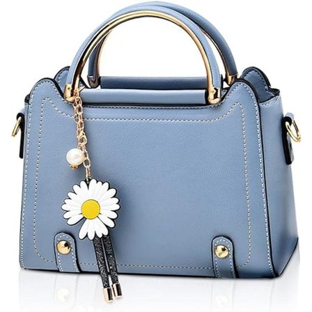 Pieni olkalaukku naisille, käsilaukku, söpö olkalaukku, PU-nahka, tyttöjen läppäri, naisten lompakko, käsilaukku kukkakoristeella