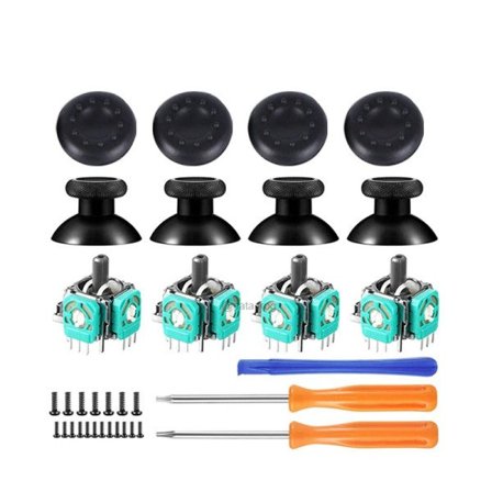 Ersättning 3D Analog Stick Bumper Trigger Knapp Axla