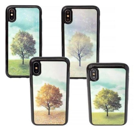3D Dynamic fodral för IPHONE 7/8 plus| fyra säsonger