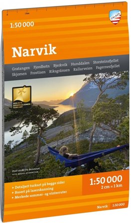 Calazo Turkart Narvik 1:50 000